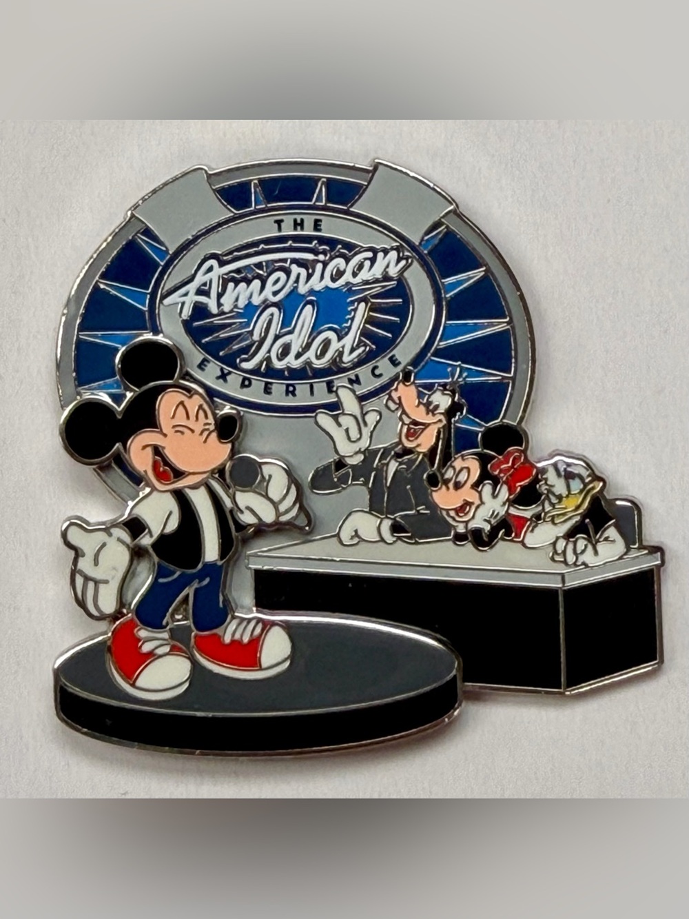 Disney Parks The American Idol Experience Pin - Mickey, Goofy, Minnie, & Donald